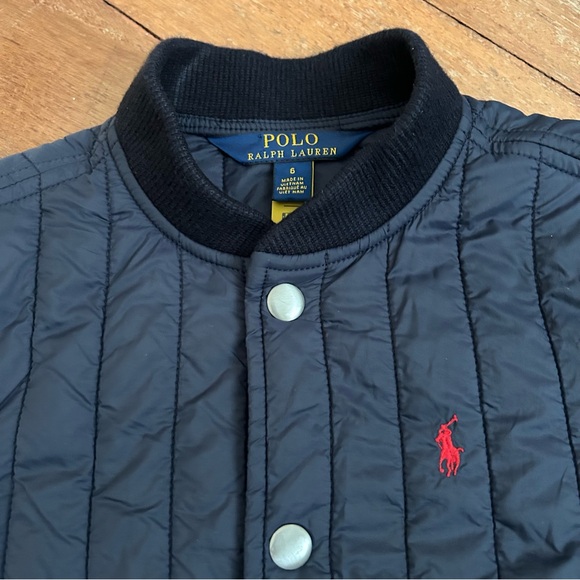 Ralph Lauren Varsity-Ow-Bom Jacket Navy - Picture 3 of 12